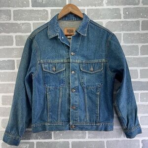 Vintage Gap Jean Jacket Denim Men 1970’s 70’s Size Small